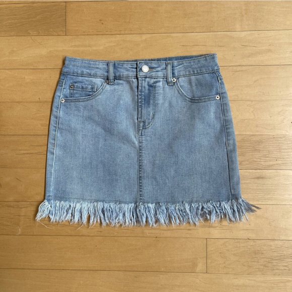 Chelsea & Violet Other - Chelsea & Violet - Frayed Denim Skirt - Size 12 (Girls)